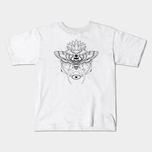 Death Moth - Acherontia Atropos Kids T-Shirt